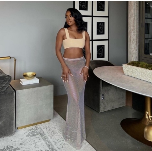 Zara Long mesh skirt - Picture 9 of 9